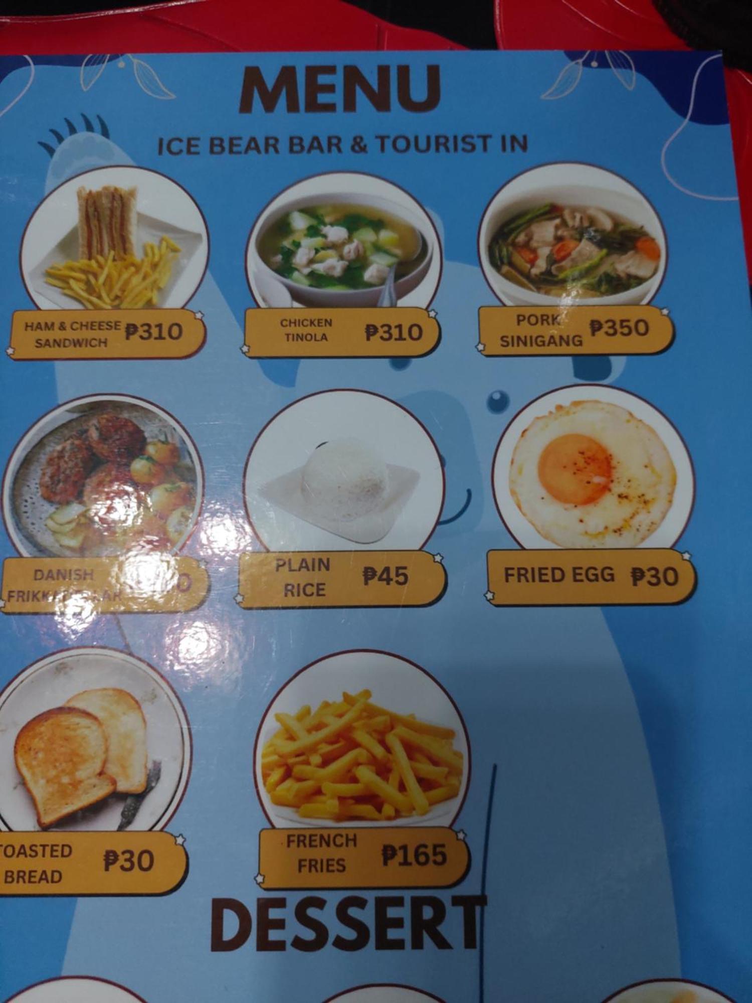 Ice Bear Bar & Tourist Inn Dauis Dış mekan fotoğraf
