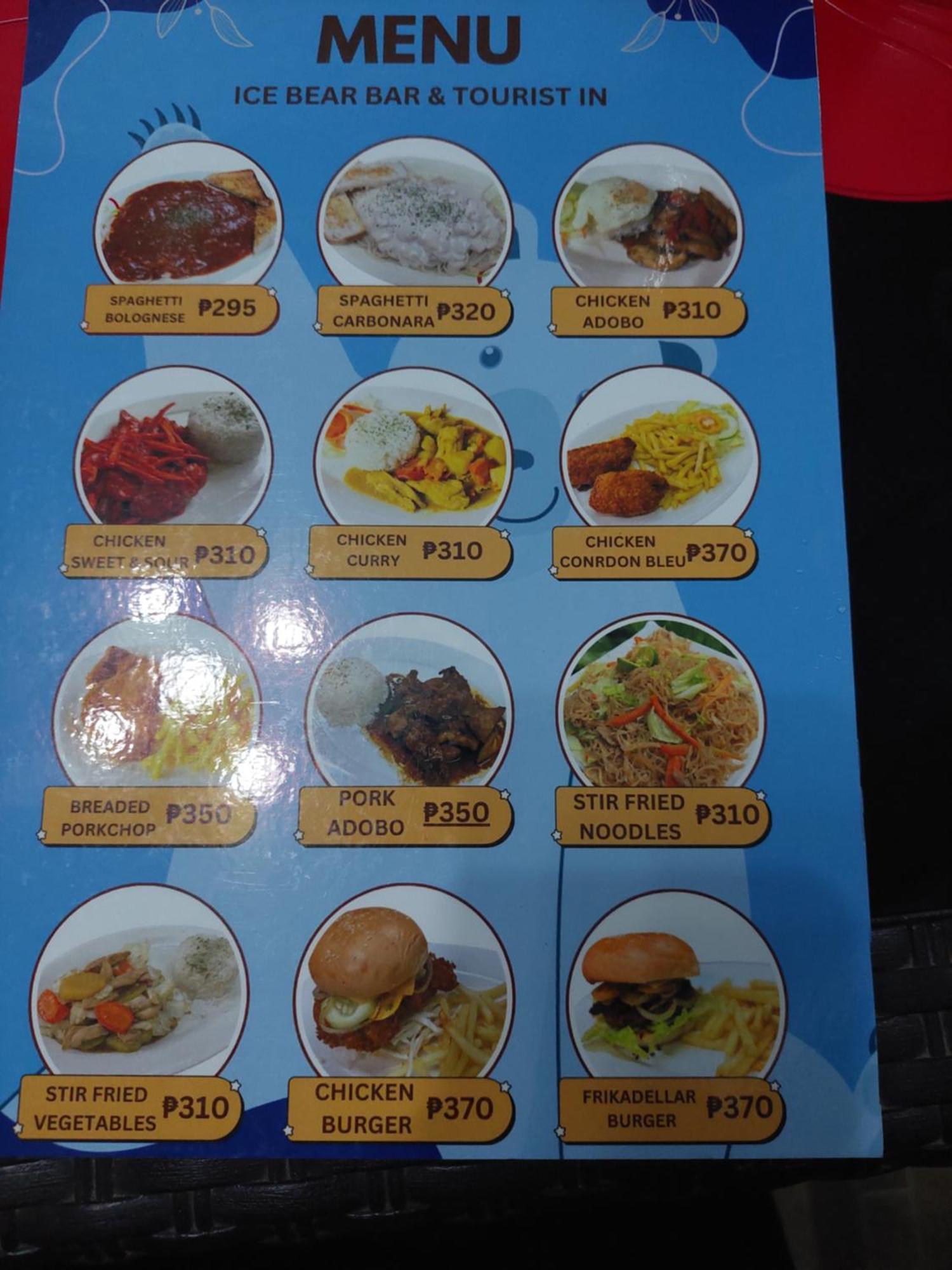 Ice Bear Bar & Tourist Inn Dauis Dış mekan fotoğraf